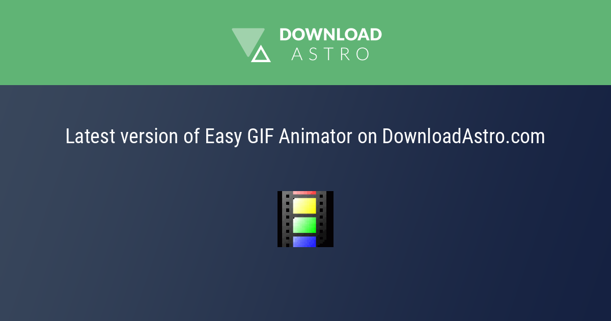 Easy GIF Animator para Windows - Baixe gratuitamente na Uptodown